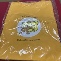 トムとジェリー　刺繍トートバッグ　 ジェリーとチーズ　１つ