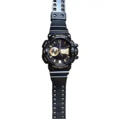 G-SHOCK　黒×金