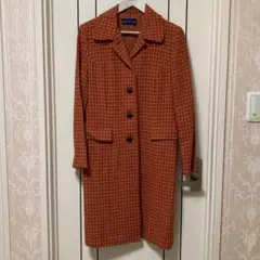Ketty コート チェック レトロ 古着