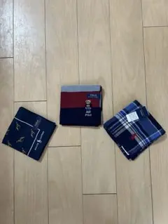 Polo Ralph Lauren ハンカチ3枚セット
