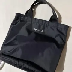 agnès b. ブラックトートバッグ