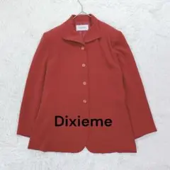 Dixieme◇バックドロストリボンジャケット パワーショルダー レトロ ミセス