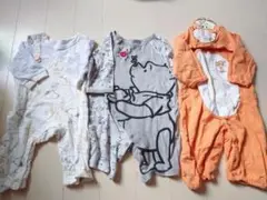 スヌーピー ロンパース 3点セット