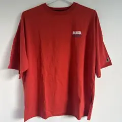 KANGOL カンゴール Tシャツ 半袖 オレンジ Mサイズ