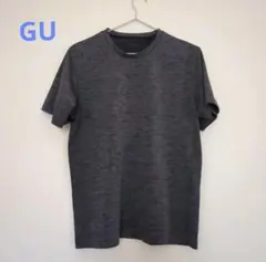 【未使用に近い】GU ジーユー　SPORTS Tシャツ　ダークグレー　M