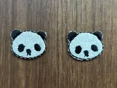 パンダワッペン 2枚セット
