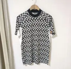 ★新品★Munsingwear　ENVOYコレクション　総柄　　モックネックLL