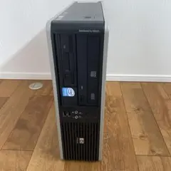 【ジャンク】HP デスクトップPC シルバー DVDドライブ