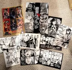 終末のワルキューレ　付録クリアファイル キャラクリアしおりセット