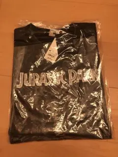 ジーユー　GU ウォッシュドグラフィックT 五部袖　ジュラシックパーク　ムービー