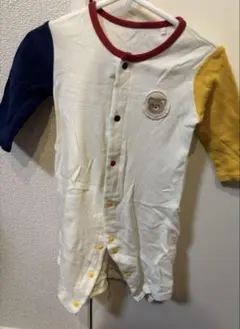 ベビー服 長袖 ロンパース クマ 60-70cm 薄手 男の子 女の子