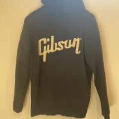B’z ‪✕‬ Gibson ブラック パーカー フード付き