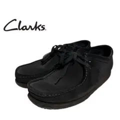 【26cm✨】CLARKS クラークス ワラビー ブラック メンズ
