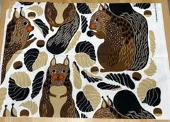 【定価以下】marimekko Kurre（クッレ） 大きめハギレ