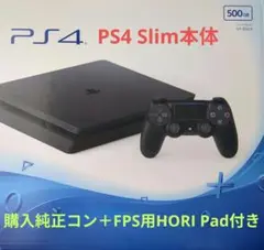 PS4本体 CUH-2000A 購入品コントローラー＋FPS用HORIPAD付き