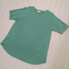 r.p.s　レディース カットソー Tシャツ オーバーサイズ グリーン М