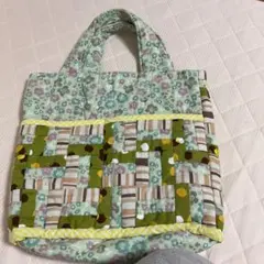 パッチワークトートバッグ