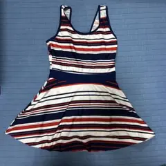 ストライプデザイン水着（155cm~）