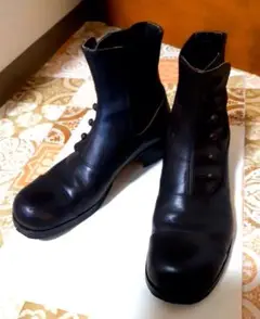 beautiful shoes サイドゴアボタンブーツ ブラウン 25cm