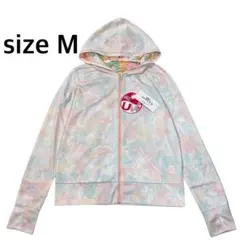 ♦︎︎【size M】新品未使用　ラッシュガード UPF50 指ぬき オレンジ
