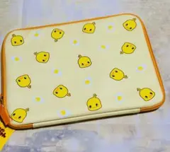 たまご柄　チキンラーメン　タブレットケース　ひよこちゃん　マルチケース