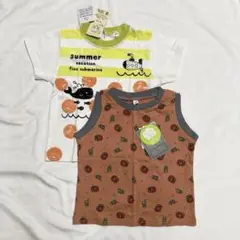 ★新品★タンクトップ&Tシャツセット　95