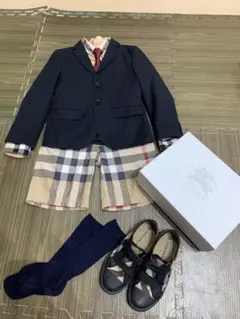 【ベージュセット】バーバリー 卒業式 入学式 七五三
