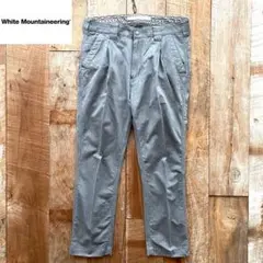 White Mountaineering テーパード スラックス パンツ 1