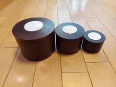 木製　小物入れ　入れ子