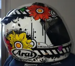 Arai アライ QUANTUM-J BLOSSOM M シルバーミラーシールド