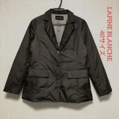 美品 LAPINE BLANCHE ダウン90% ジャケット コート ブラウン
