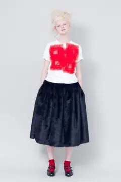 コムデギャルソンガール 2017aw レア ファースカート