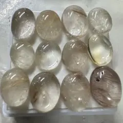 天然ルチルクォーツルースセット　2937