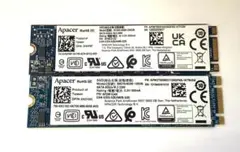 ②-WA50 Apacer SATA M.2 128GB SSD 2点