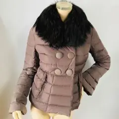 美品★モンクレール・KELLYFUR ラクーンファー付 ダウンジャケット(1)