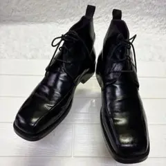 Paul Smith ポールスミス チャッカブーツ ブラック パープル レザー