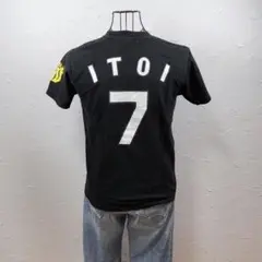 阪神タイガース 糸井嘉男 #7 応援Tシャツ S 黒
