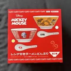 Disney Mickey Mouse ラーメンどんぶりセット