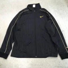 SC55 Nike ストライプジャージ Lサイズ 黒/黄