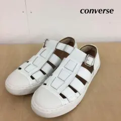 ☆ converse オールスター クップ グルカサンダル ホワイト 23cm