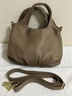 ‼️最終価格‼️グレージュ　ショルダーバッグ