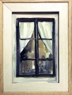 絵画　窓　micchan作