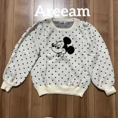 【Areeam】ミッキー/ニットプルオーバー