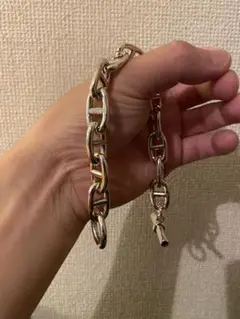 シルバー925 アンカーマンテルチェーンGMサイズ13コマ