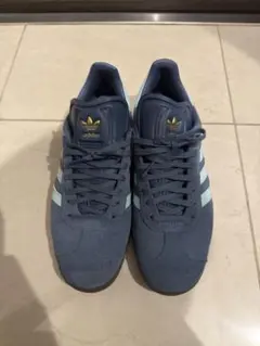 adidas GAZELLE ブルー　28.0cm