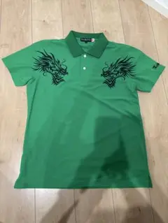 ダンスウィズドラゴン ポロシャツ グリーン