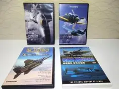 航空戦闘 DVD コレクション 4点セット／Discきれいです。
