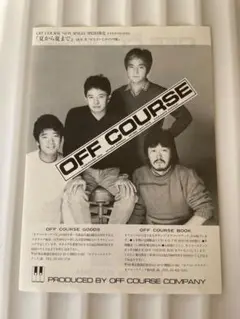 レトロ　当時物　オフコース　告知物　フライヤー　小田和正