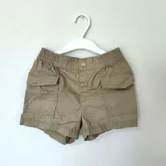 H&M ベージュ ポケット付きショートパンツ UK5-6Y