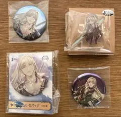 グランブルーファンタジー　グラブル　カシウス　缶バッジ・アクスタ4点